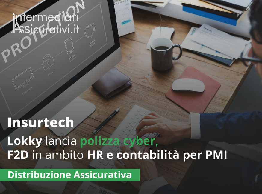 Lokky lancia polizza cyber, F2D in ambito HR e contabilità per PMI